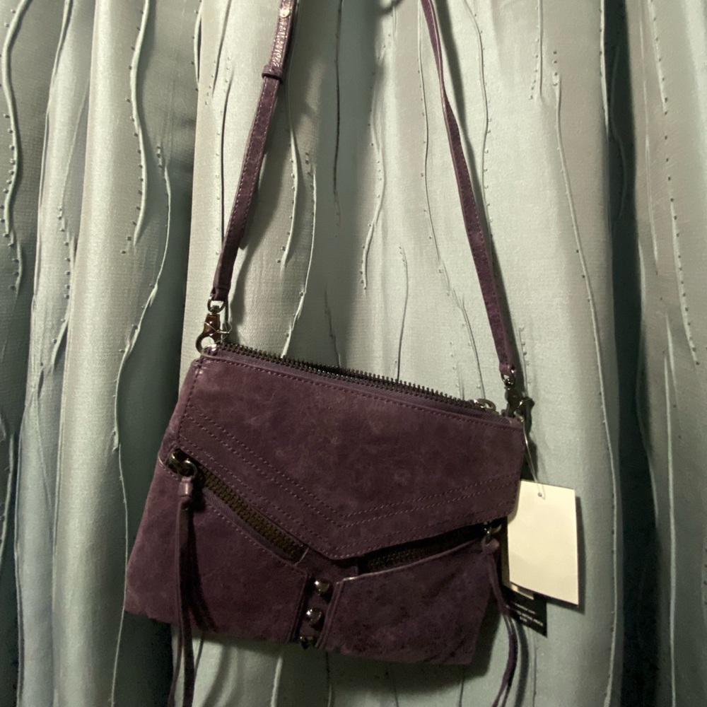 Purple botkier cross body bag brand new